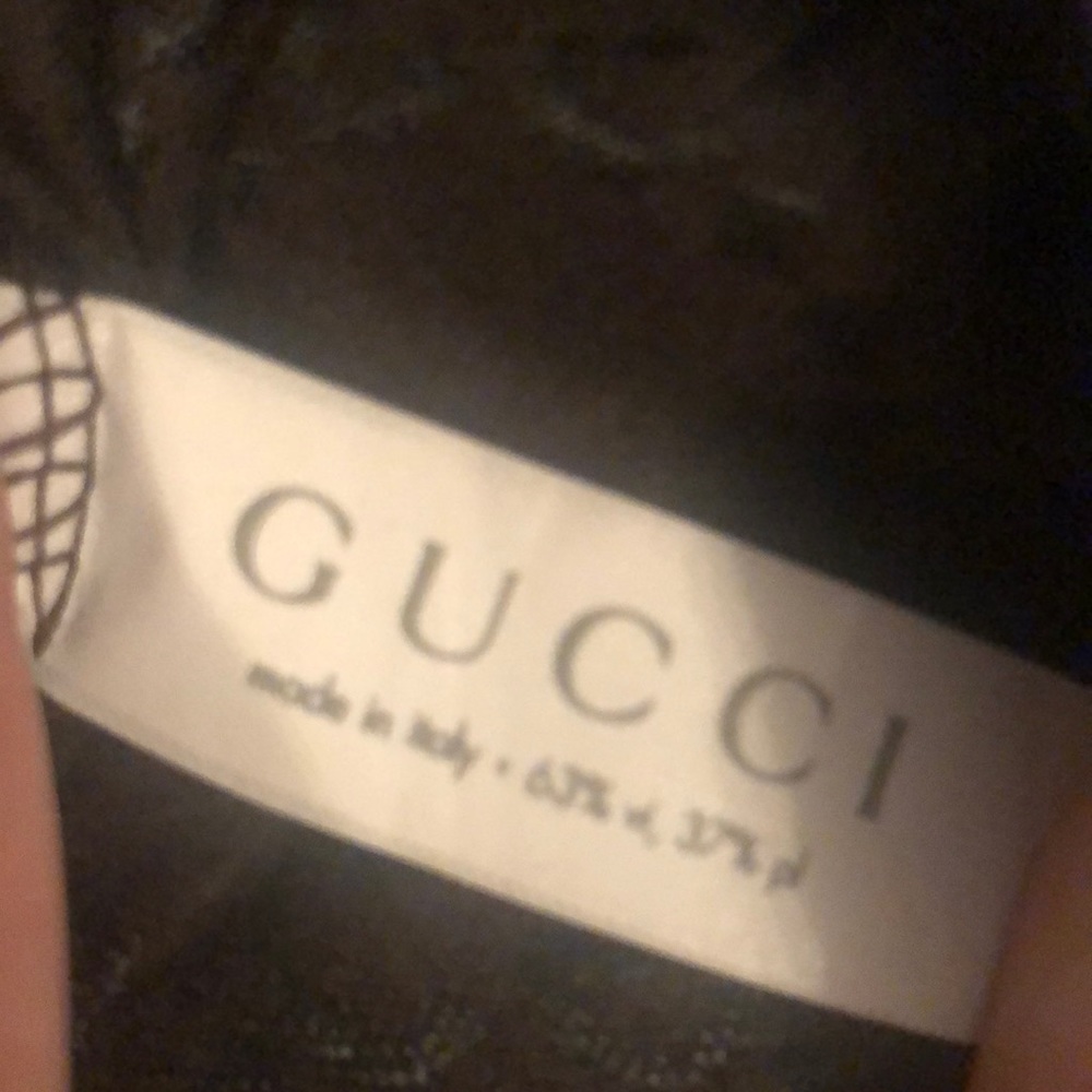 Authentic Gucci Black Leather Pumps with Dust Bag - Picture 13 of 13